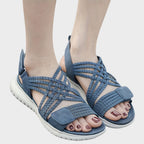 Elena Sandalias Mujer Comfort – Ligeras Flexibles, Suela Suave Casual Diario