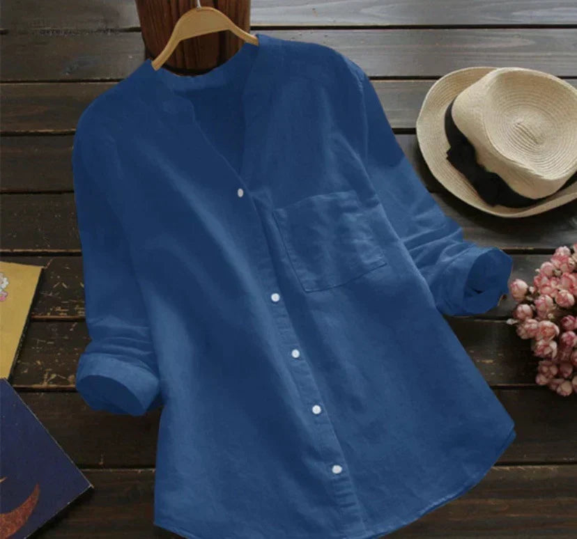 Amy Blusa Donna Elegante – Camicetta Morbida Traspirante, Vestibilità Comoda Casual