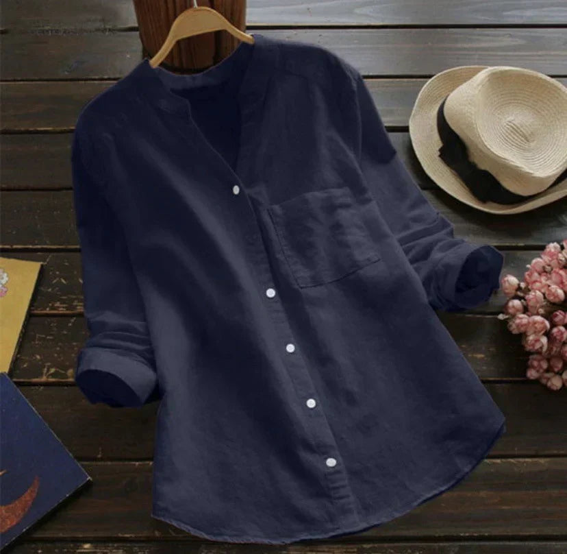 Amy Blusa Donna Elegante – Camicetta Morbida Traspirante, Vestibilità Comoda Casual
