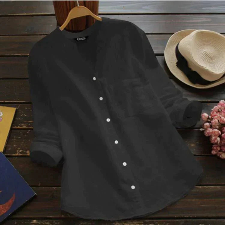 Amy Blusa Donna Elegante – Camicetta Morbida Traspirante, Vestibilità Comoda Casual