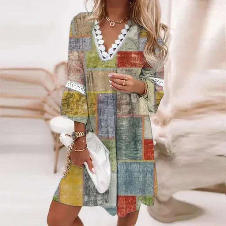 Cassandra Vestito Estivo Donna – Floreale Leggero, Linea Fluida & Stile Elegante Casual