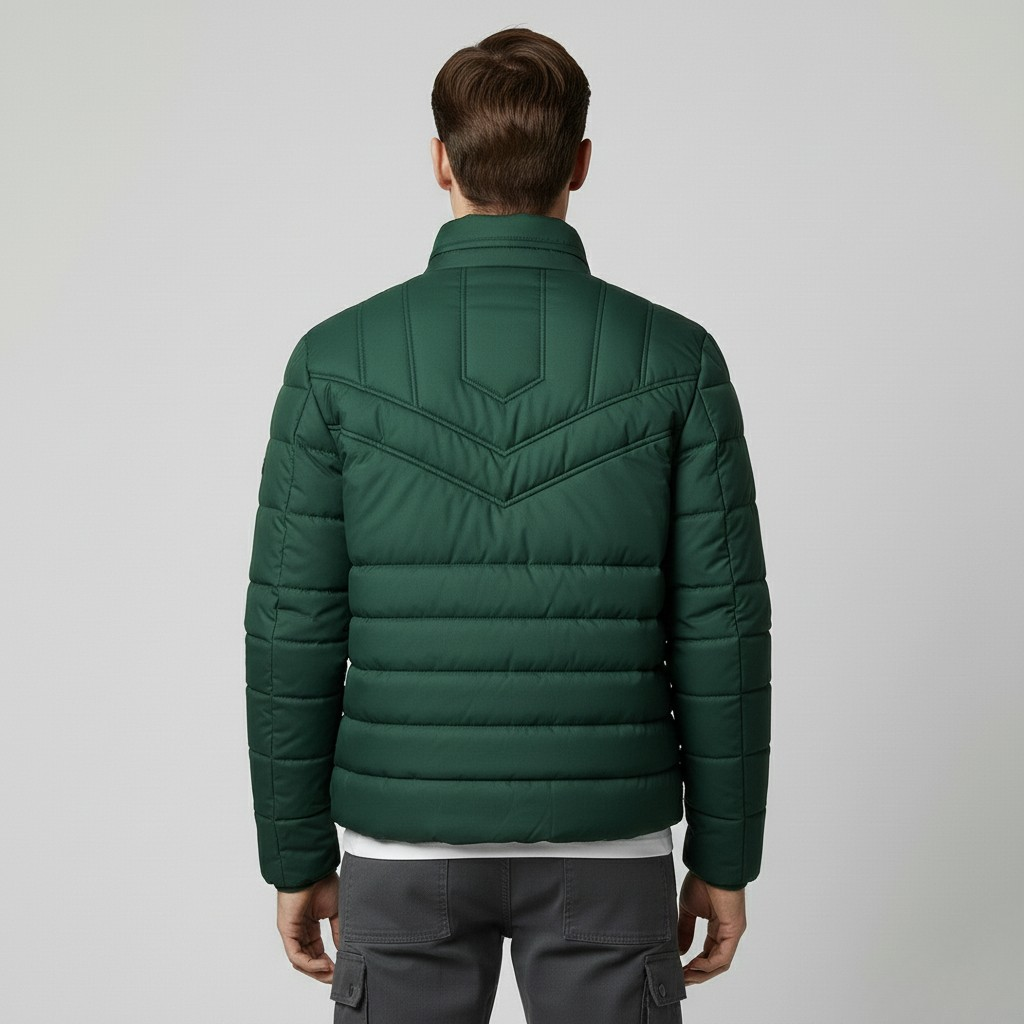 Puffer motorcycle jacket