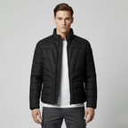 Puffer motorcycle jacket
