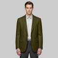 Veste sur mesure à deux boutons
