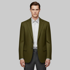 Veste sur mesure à deux boutons