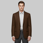 Veste sur mesure à deux boutons