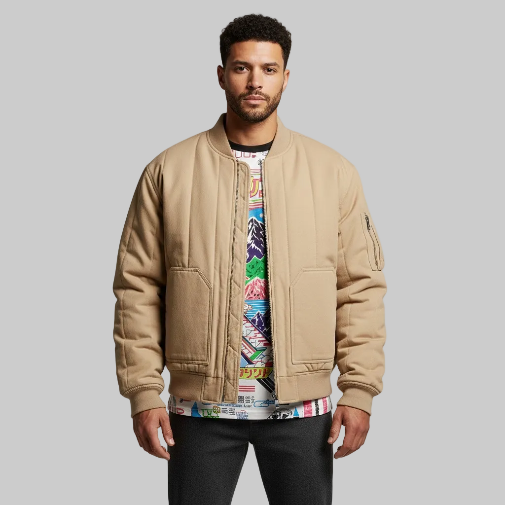Chaqueta bomber urbana