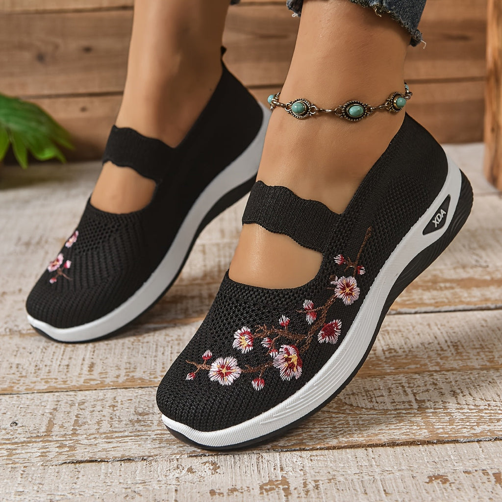 Kaylie Zapatos Mujer Comfort – Zapatillas Slip-On Transpirables, Suela Amortiguada, Casual