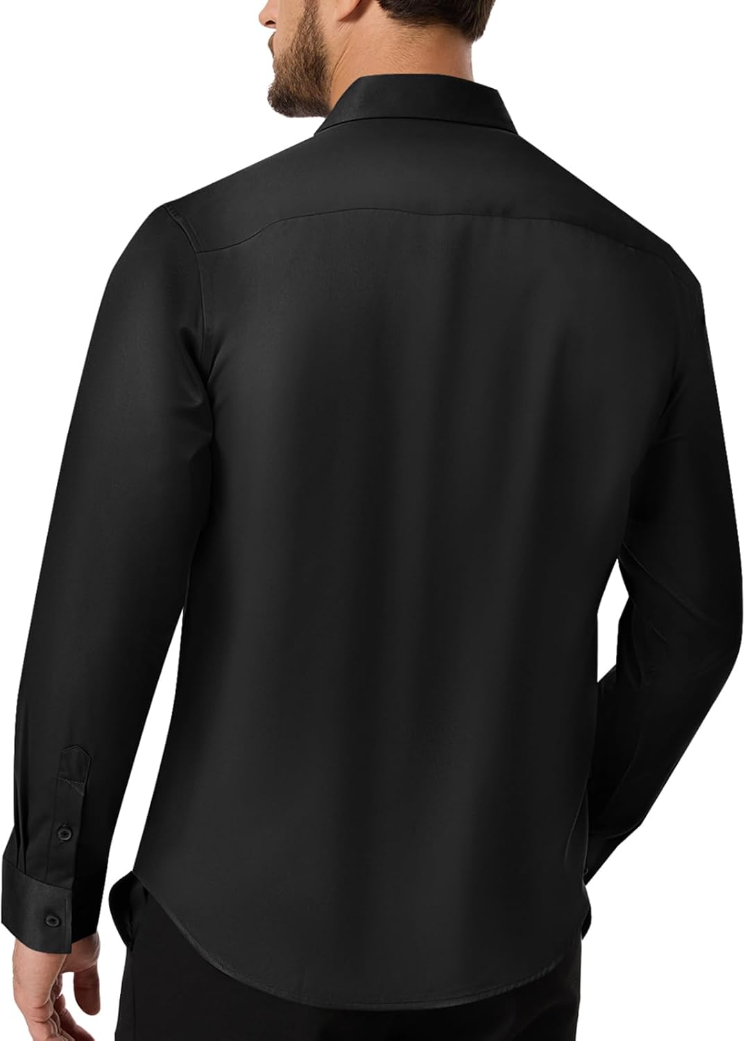 Marcos Chemise Élégante pour Homme – Chemise Infroissable Élastique avec Col Renforcé