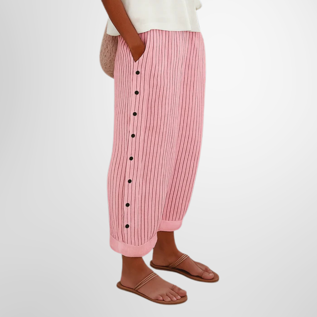 Ferena Pantaloni Donna Eleganti – Pantaloni Sartoriali Leggeri, Vestibilità Comoda Chic