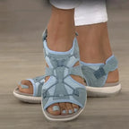 Fridda Sandali Donna Comfort – Regolabili, Suola Ammortizzata, Antiscivolo, Estivi Eleganti