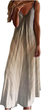 Alessia Abito Donna – Vestito Mini Elegante, Senza Maniche, Floreale Estivo