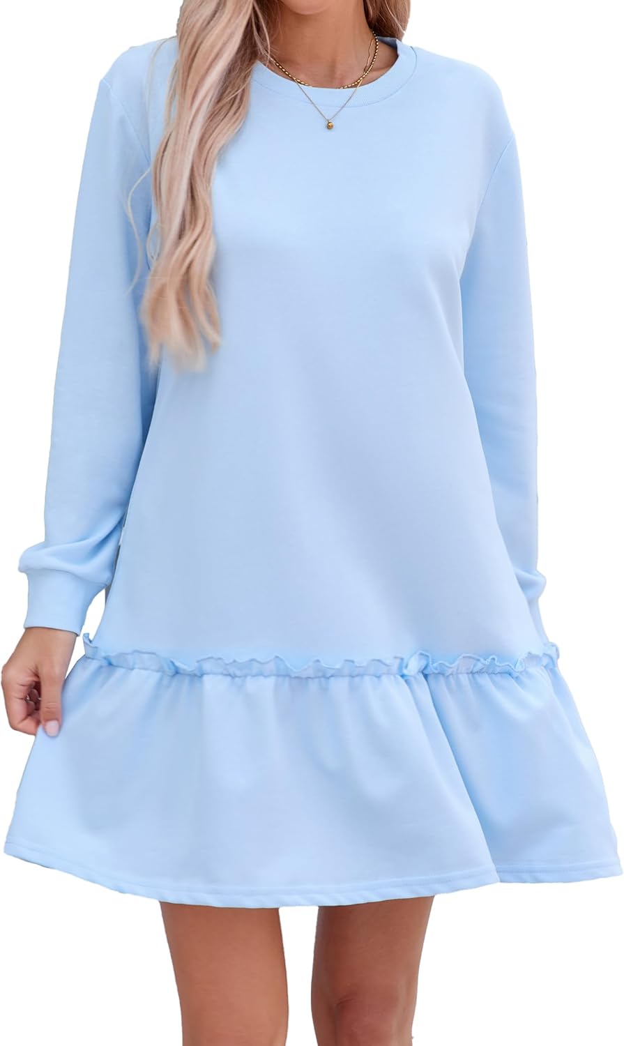 Fita Abito Donna Midi Floreale – A-Line, Plissé, Tasche Elegante Casual