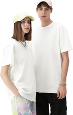 Camiseta Oversize Luca para Hombre – Camiseta Unisex de Algodón con Mangas Cortas