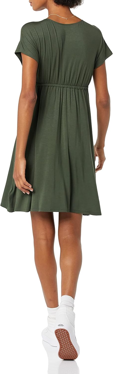 Monna Abito Donna Maxi Plus Size – Scollo Quadrato, Smock, A-Line Estivo