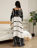 Layla Women's Beach Caftan – Long Boho Oversized Summer Kaftan Dress