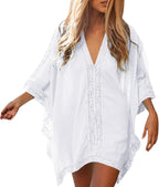 Nadia Copricostume Donna – Kimono Lungo Boho, Pareo Mare, Abito Leggero