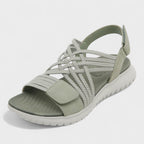Elena Sandalias Mujer Comfort – Ligeras Flexibles, Suela Suave Casual Diario