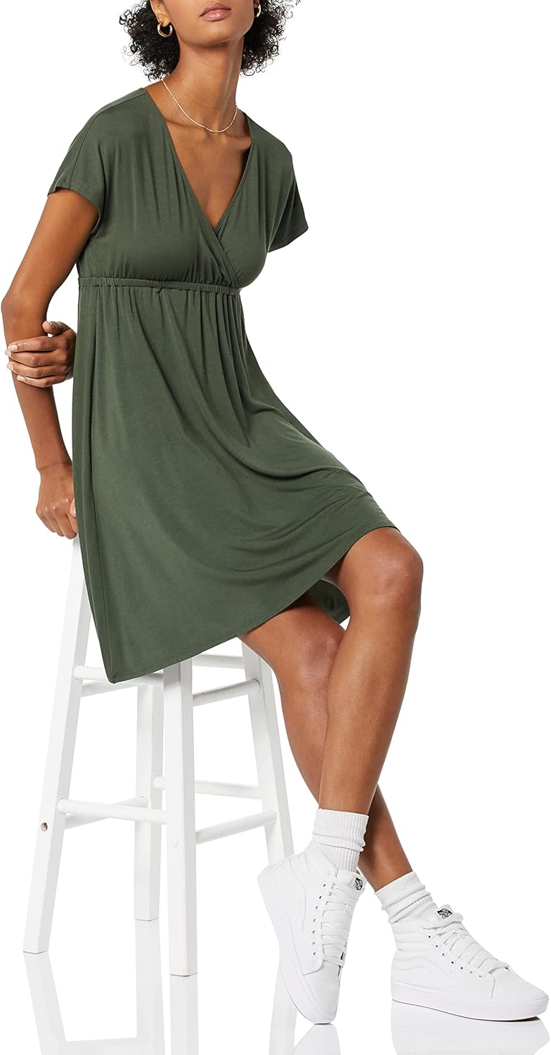 Monna Abito Donna Maxi Plus Size – Scollo Quadrato, Smock, A-Line Estivo