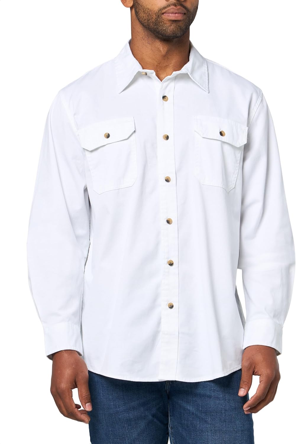Daniel Camicia Uomo a Maniche Lunghe – Camicia Casual Classica in Cotone Morbido