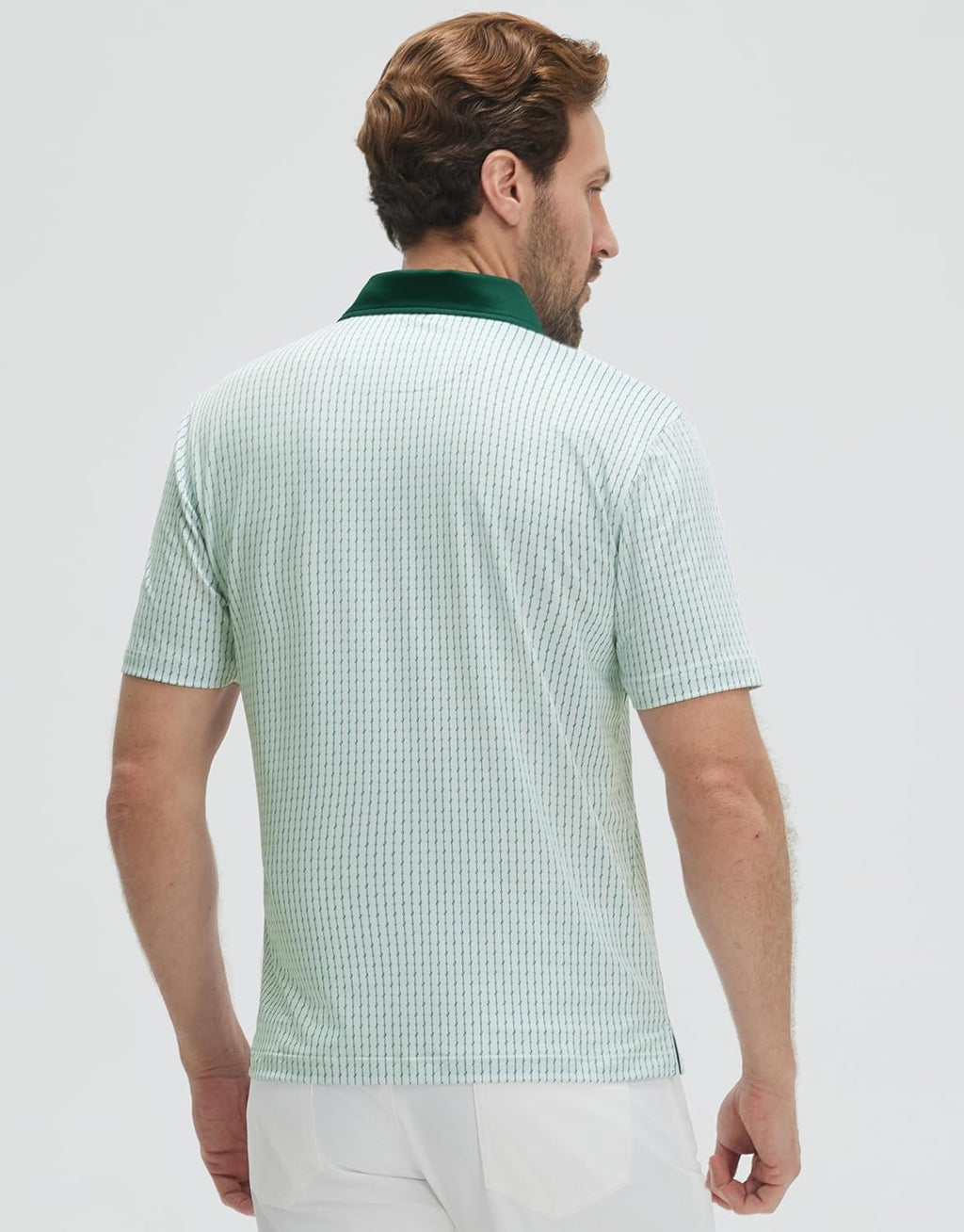 Marco Men's Golf Polo – Breathable Technical Polo with Modern Print