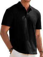 Melchor Polo in Maglia da Uomo – Polo Estiva Old Money con Bottoni e Colletto