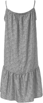 Livia Vestito Floreale Estivo da Donna – Abito Boho con Spalline e Volant