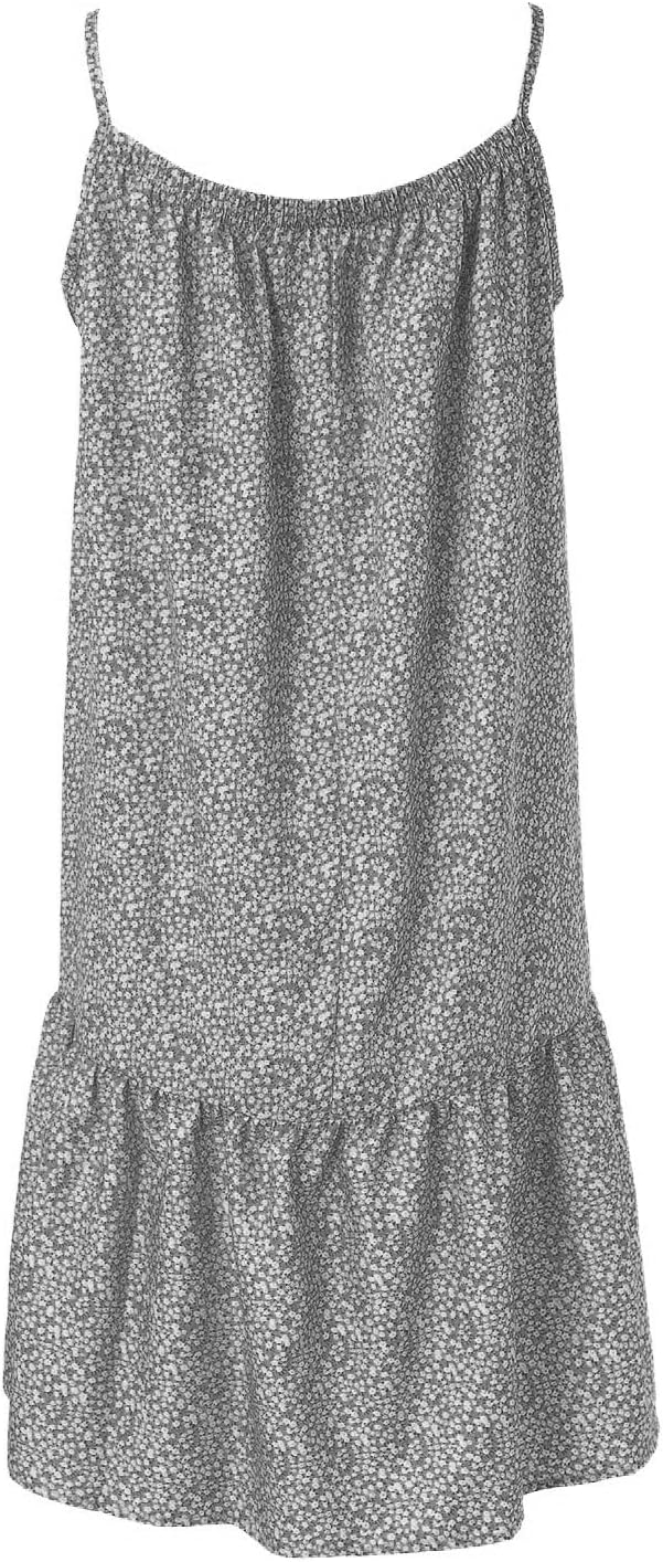 Vestido Floral de Verano para Mujer Livia – Vestido Boho con Tirantes y Volantes