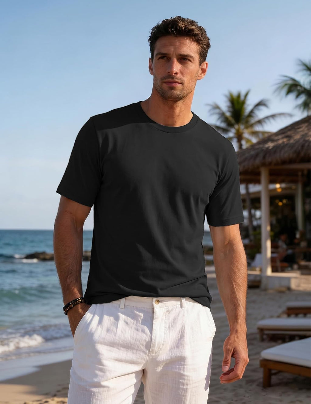 Camiseta Wilfredo Técnica para Hombre – Camiseta Transpirable UPF80+ de Secado Rápido