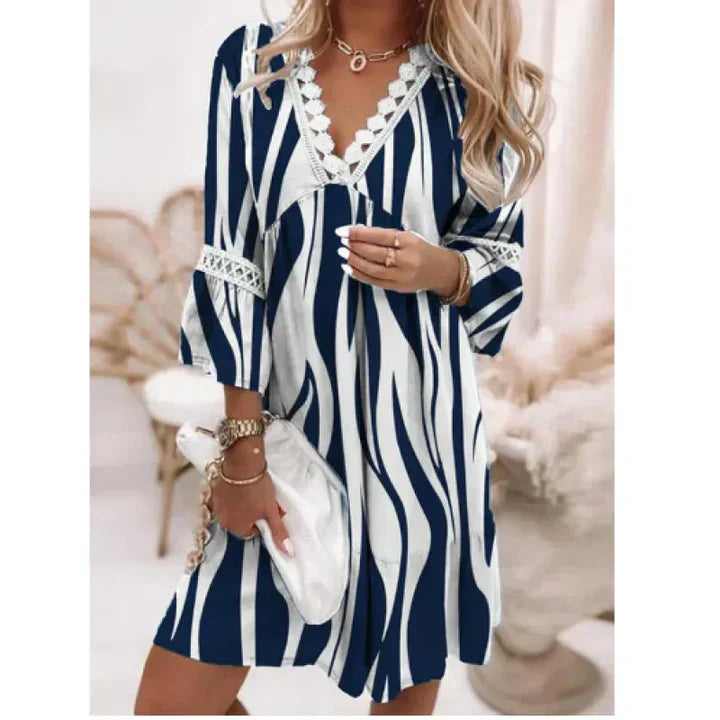 Cassandra Vestito Estivo Donna – Floreale Leggero, Linea Fluida & Stile Elegante Casual