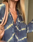 Vestido Maggie para mujer con escote en V – vestido fluido y ligero, ajuste cómodo y casual