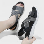 Elena Sandalias Mujer Comfort – Ligeras Flexibles, Suela Suave Casual Diario