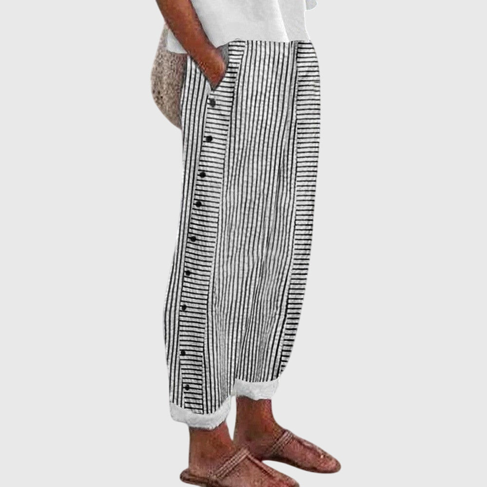 Ferena Pantaloni Donna Eleganti – Pantaloni Sartoriali Leggeri, Vestibilità Comoda Chic