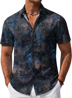 Chemise hawaïenne pour homme Mateo – Chemise tropicale d'été à manches courtes