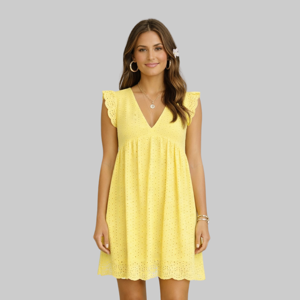 Alessia Abito Donna Estivo Comfort – Vestito con Shorts Invisibili e Tasche