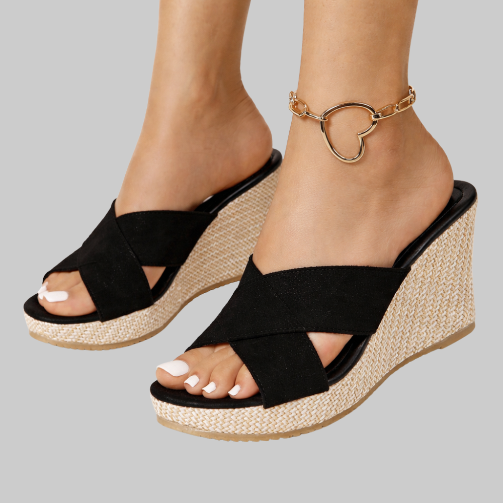 Bonnie Women's Sandals – Sandals with Ergonomic Wedge and Comfort