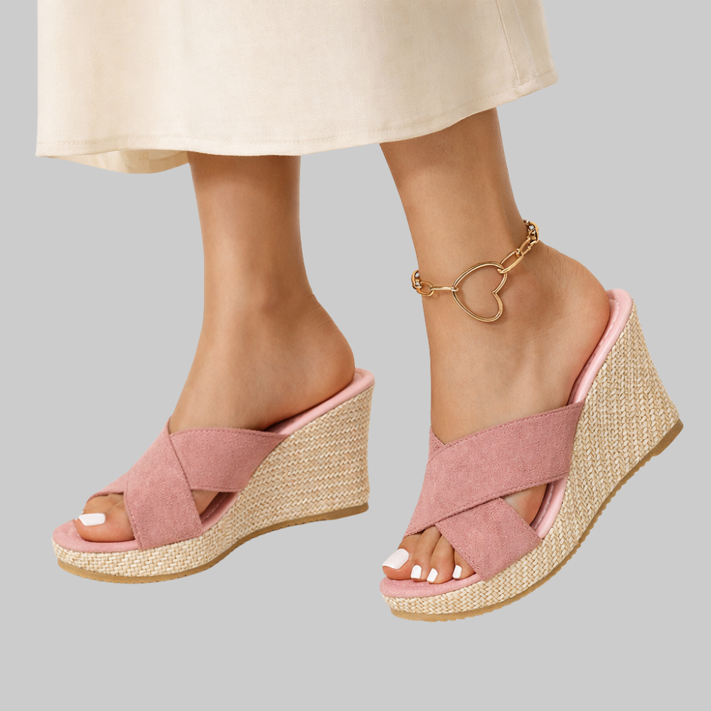 Bonnie Women's Sandals – Sandals with Ergonomic Wedge and Comfort