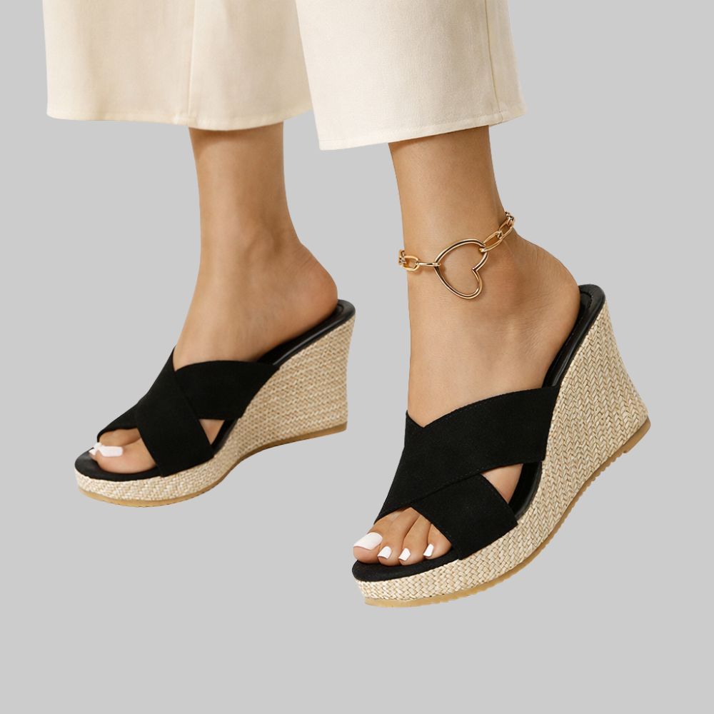 Bonnie Women's Sandals – Sandals with Ergonomic Wedge and Comfort
