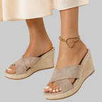 Bonnie Women's Sandals – Sandals with Ergonomic Wedge and Comfort