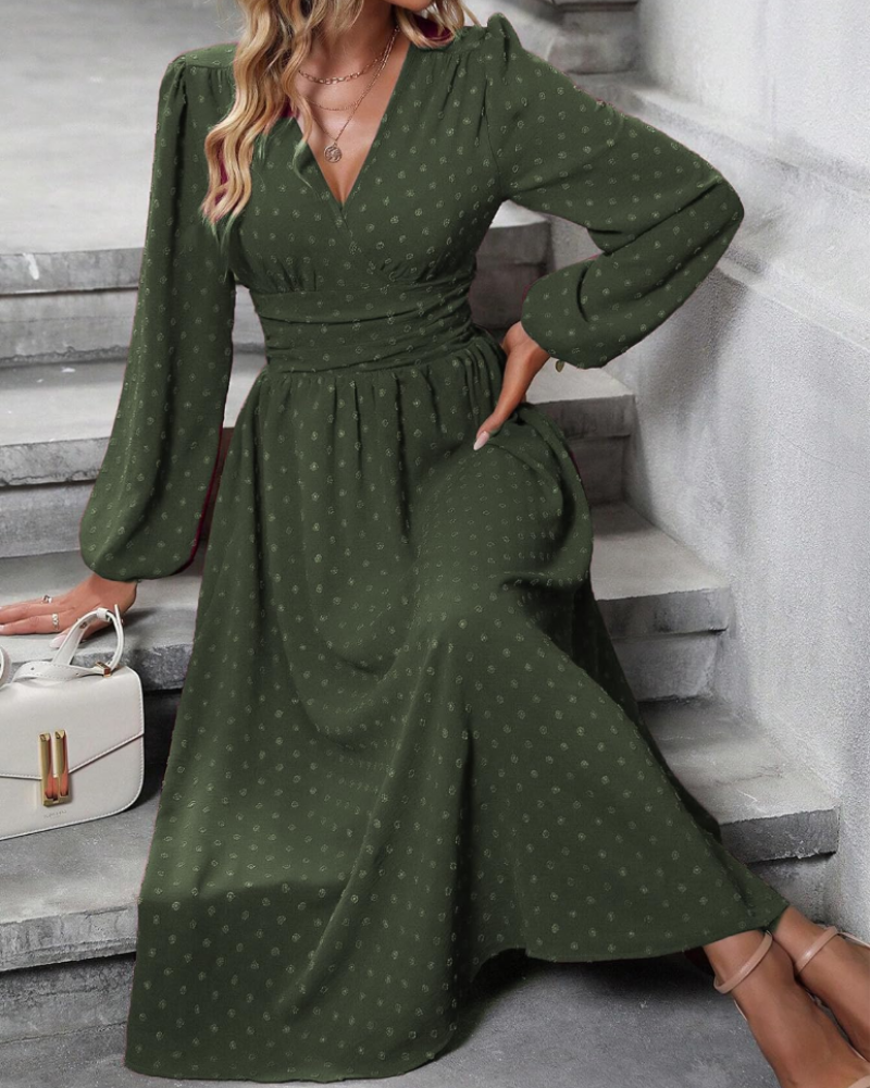 Grace dámské šaty s výstřihem do V – elastická látka, elegantní střih a nemačkavá úprava