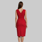 Elena Abito Donna Estivo Elegante – Vestito Leggero con Scollo a V Fluido