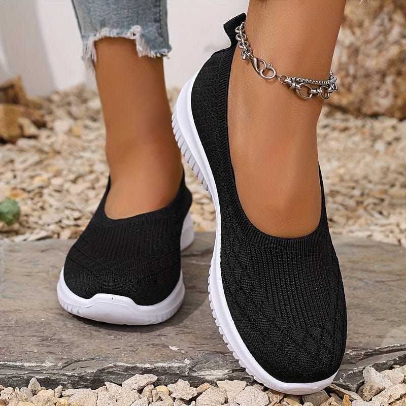 Giulia Zapatillas Mujer Slip-On – Transpirables, Ligeras Confort Casual Deportivo