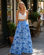 Lydia Pantaloni Donna Palazzo – Vita Alta, Gamba Larga & Tasche Laterali