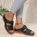 Wessa Sandali Donna Mule – Cinturini Incrociati, Suola Alta Comfort Estivo