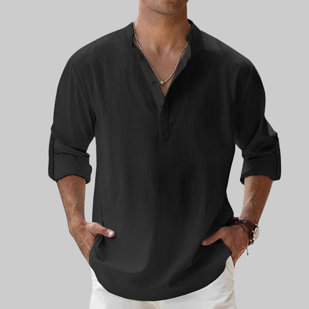 Ralph Camicia Uomo in Lino – Traspirante, Elegante & Stile Estivo Versatile