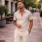 Ensemble Estival Homme Oliver – Coton et Lin, Tenue Casual Respirante & Confort Estival