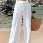 Cellie Pantaloni Donna Palazzo – Vita Alta, Gamba Larga, Leggeri Eleganti Casual