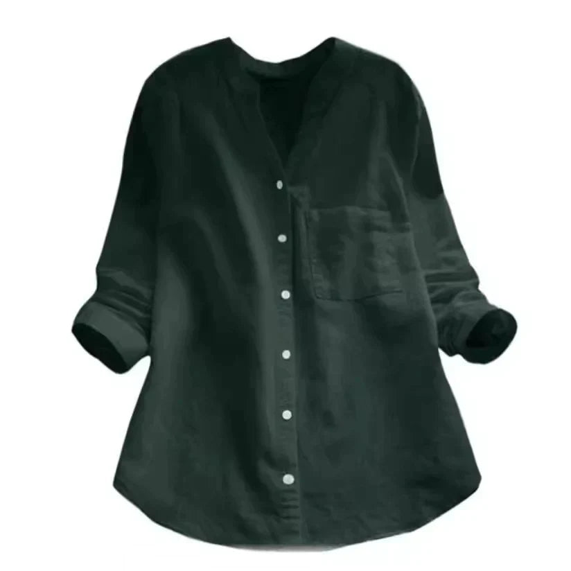 Amy Blusa Donna Elegante – Camicetta Morbida Traspirante, Vestibilità Comoda Casual