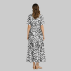 Olivia Vestido Ligero de Mujer de Verano – Vestido Casual con Escote en V Fluido
