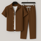 Tobby Ensemble Homme – Set en Lin Respirant, Style Minimaliste & Coupe Relax